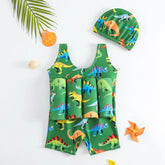 Boys Dinosaur Floating Swimsuit